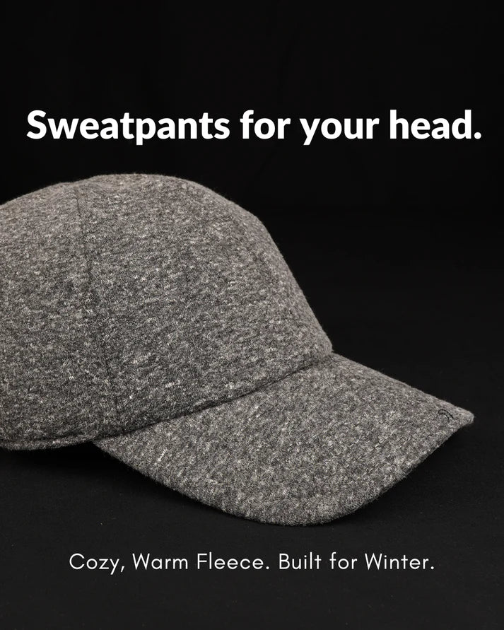 NOVAHAT  Grey Heather Fleece