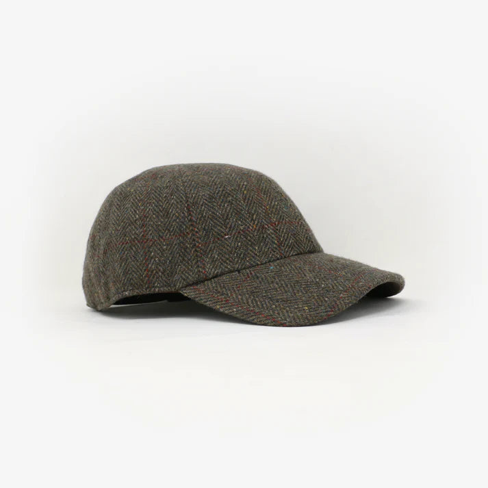 NOVAHAT Olive & Brown Wool 6-Panel