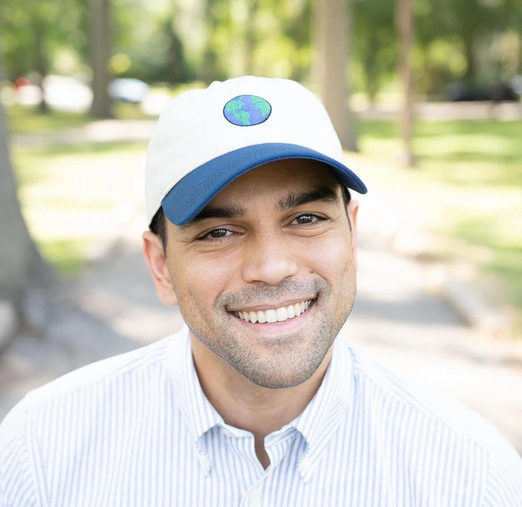 NOVAHAT Organic Globe Dad Hat