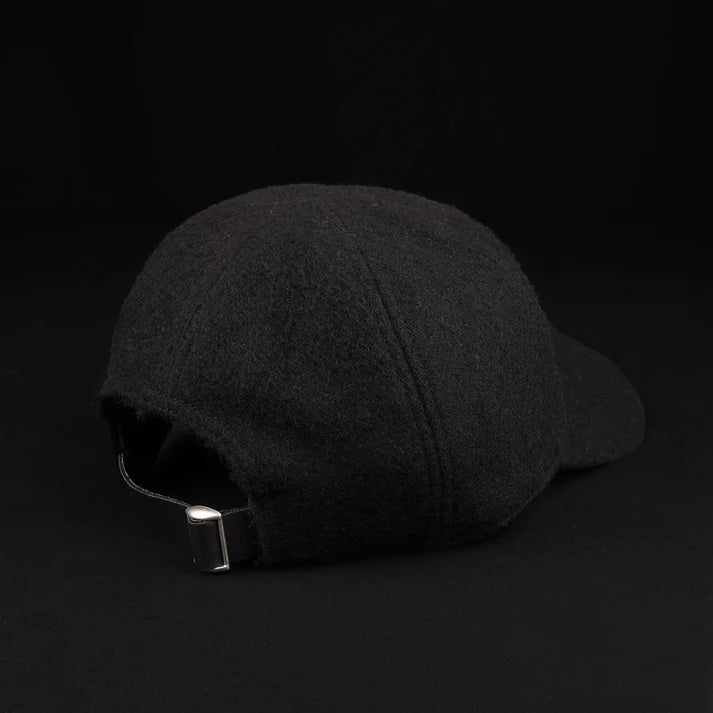 NOVAHAT Brushed Black Wool