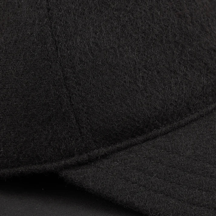NOVAHAT Brushed Black Wool